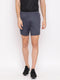 Men Grey Regular Fit Shorts