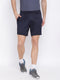 Men Navy Regular Fit Shorts
