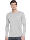 Men Grey Round Neck Regular Fit T-Shirt