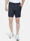 Men Navy Regular Fit Shorts