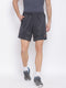 Men Grey Regular Fit Shorts