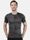 Men D.Grey Round Neck Smart Fit T-Shirt