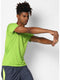 Men Green Round Neck Smart Fit T-Shirt