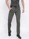 Men Olive Regular Fit Lower