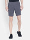 Men Grey Regular Fit Shorts