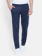 Men Navy Regular Fit Lower