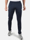 Men Navy Regular Fit Trackpants