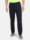 Men Navy Regular Fit Track Pant
