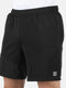 Men Black Regular Fit Shorts