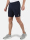 Men Navy Regular Fit Shorts