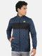 Men Navy Blue Round Neck Smart Fit Full Sleeve Sweatshirt