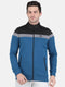 Men Blue Round Neck Smart Fit Full Sleeve Sweatshirt