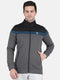 Men Grey Round Neck Smart Fit Full Sleeve Sweatshirt