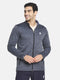 Men Grey Round Neck Smart Fit Full Sleeve Sweatshirt