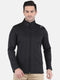 Men Black Round Neck Smart Fit Full Sleeve Sweatshirt