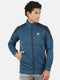 Men Blue Round Neck Smart Fit Full Sleeve Sweatshirt