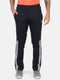 Men Navy Blue Smart Fit Track Pant