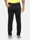 Men Black Smart Fit Track Pants