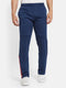 Men Navy Blue Smart Fit Track Pant