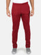 Men Maroon Smart Fit Track Pant