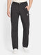 Men Black Smart Fit Track Pants