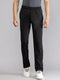 Mens Polyester Blend Black Solid Lower
