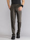 Men Polyester Blend Olive Solid  Lower