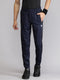 Men Polyester Blend Navy Blue Solid  Jogger