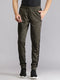 Men Polyester Blend Olive Solid  Jogger