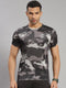 Men Polyester Blend   Round Neck T-Shirt
