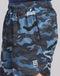 Men Polyester Blend Blue Printed Short