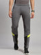 Men Polyester Blend Grey Solid  Lower
