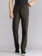 Men Polyester Blend Olive Solid  Lower