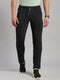 Men Polyester Blend Black Solid  Lower