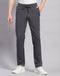 Men Grey Solid Regular Fit Trackpant