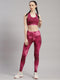 Women Polyester Blend Pink Printed Coordinate Set
