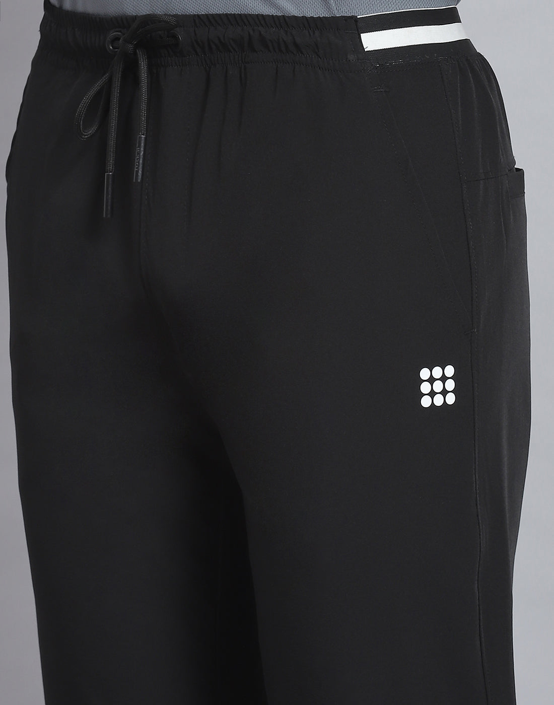 Buy Men'S Recycled Polyester Slim-Fit Gym Track Pants - Black Online |  Decathlon