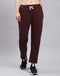 Women Maroon Solid Regular Fit Lower