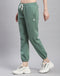 Women Green Solid Regular Fit Lower
