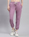Women Purple Solid Regular Fit Lower