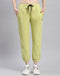Women Green Solid Regular Fit Lower